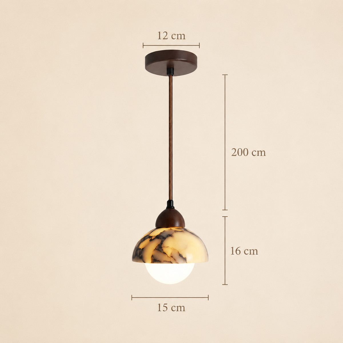 Moderne pendel Valina