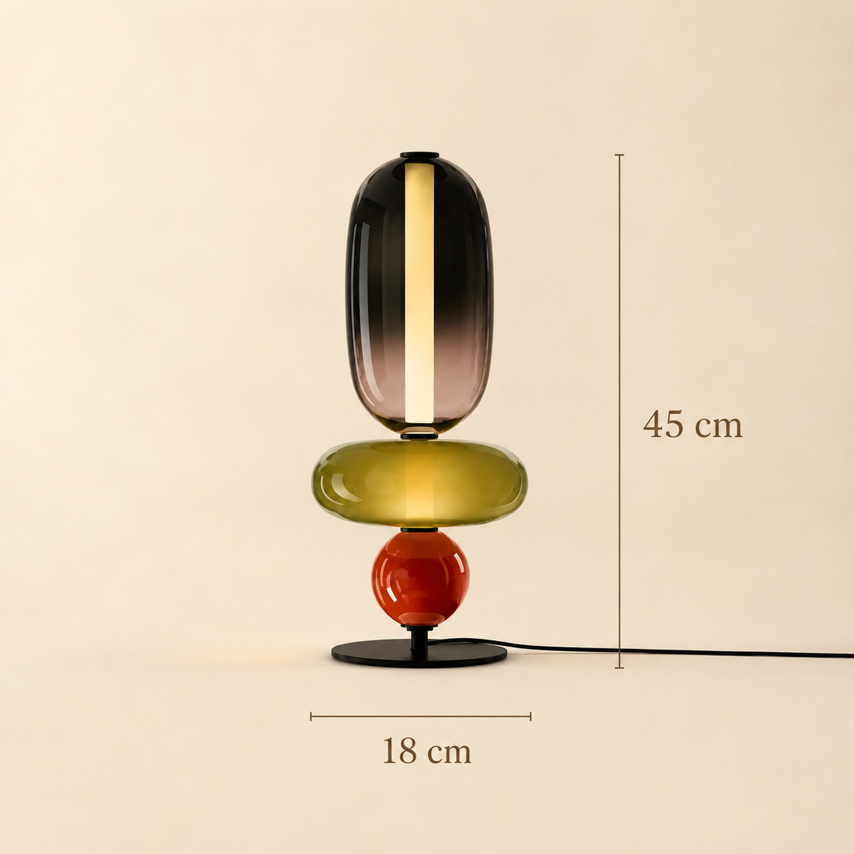 Italiensk bordlampe Kirane