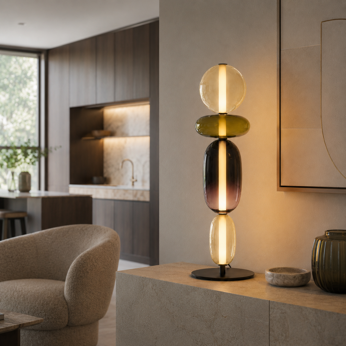 Italiensk bordlampe Kirane