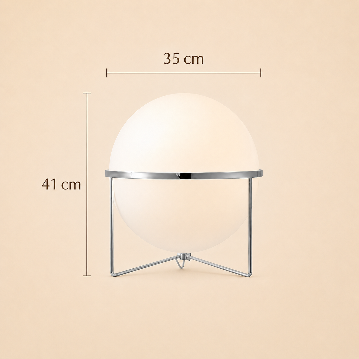 Elegant gulvlampe Korelle