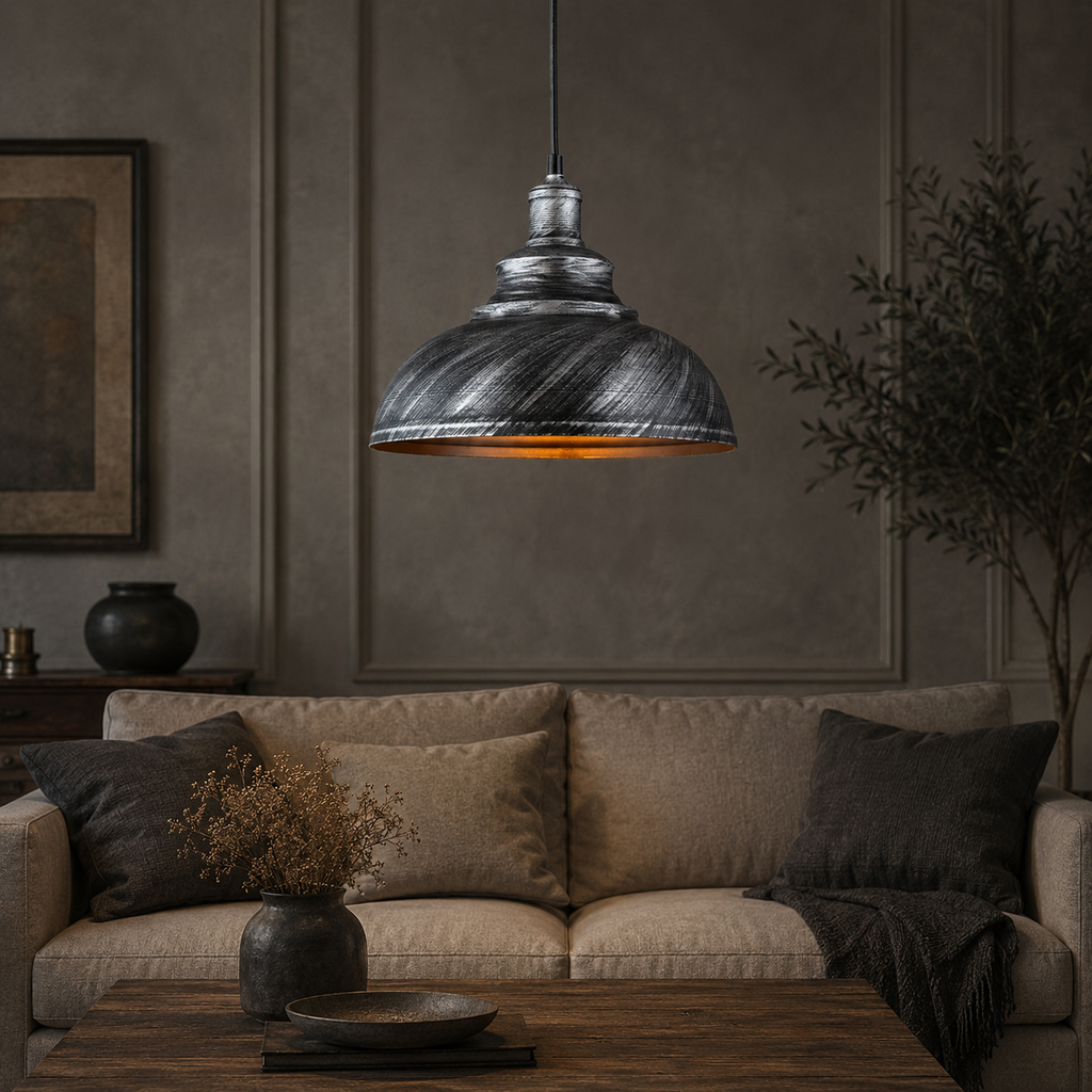 Industrial Metal Dome Pendant Light Solven - Ceiling Lights | The Light Edition