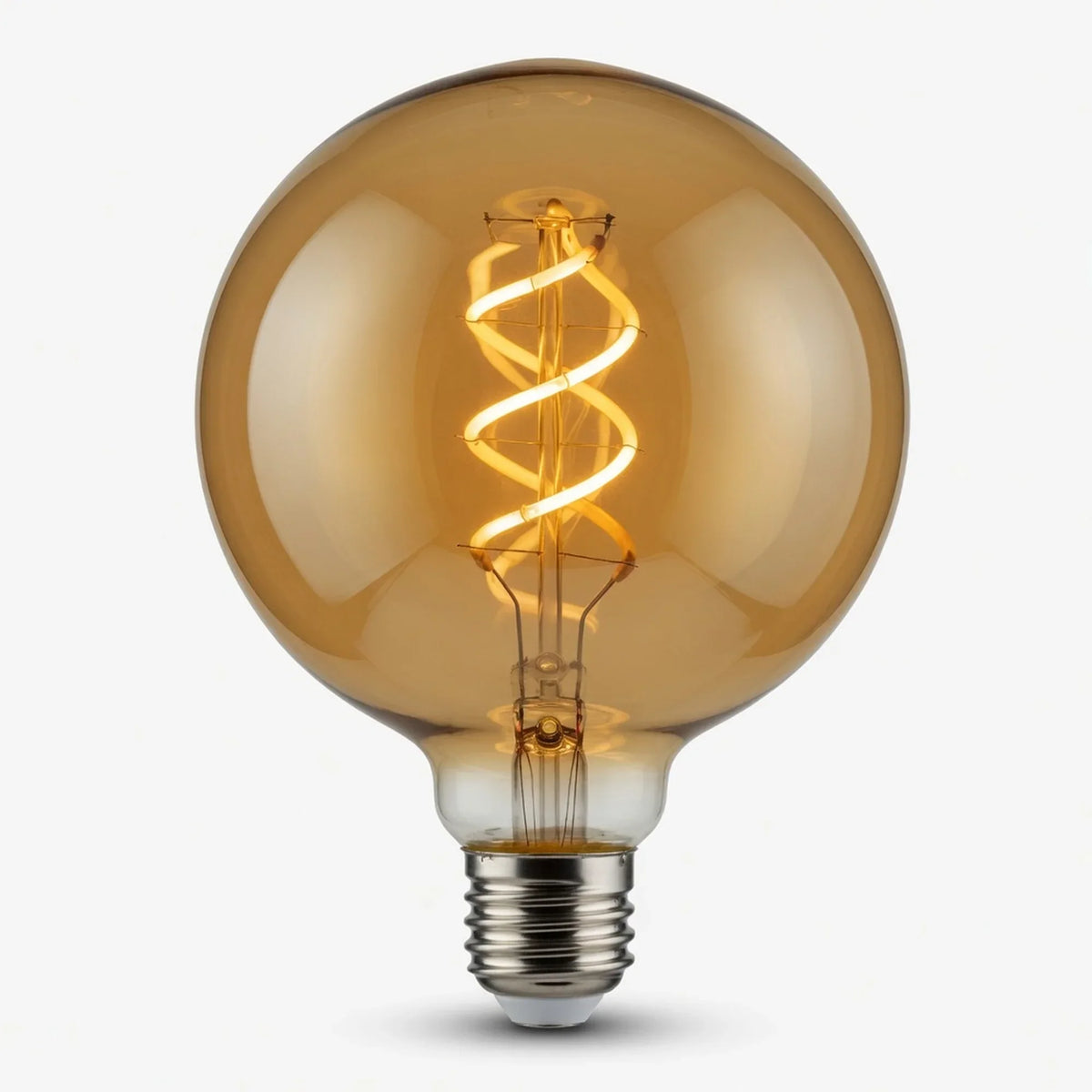 Spiral Filament LED Bulb - 4W E27 - Warm White 2200K