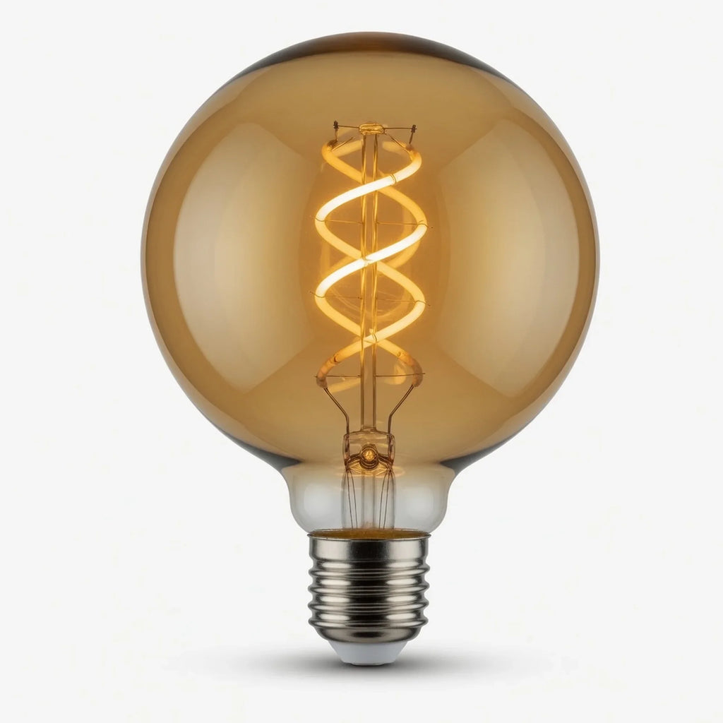 Spiral Filament LED Bulb - 4W E27 - Warm White 2200K