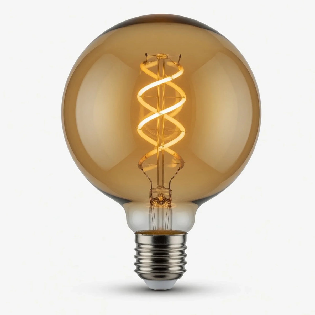 Spiral Filament LED Bulb - 4W E27 - Warm White 2200K