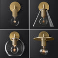 Brass Wall Light Brenna