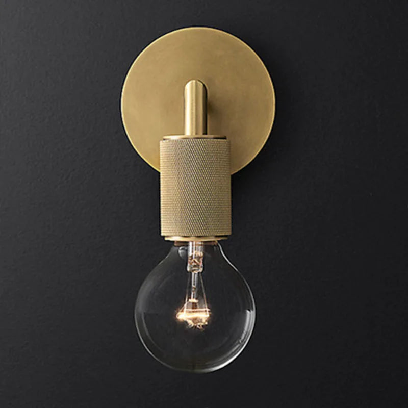 Brass Wall Light Brenna