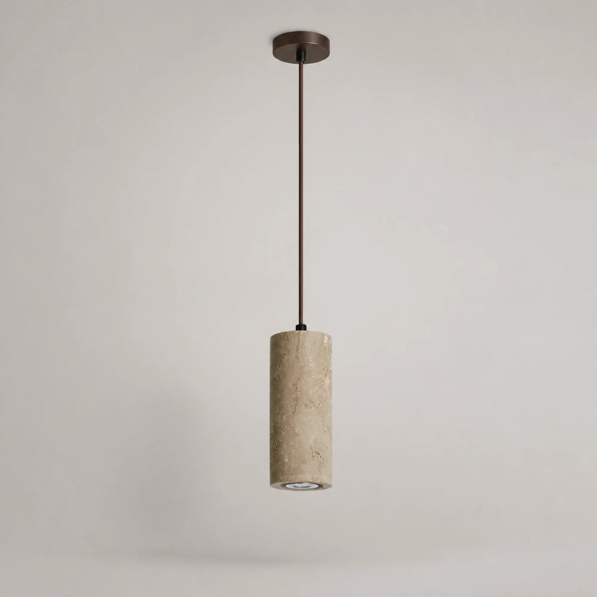 Travertine Stone Pendant Light Tavira