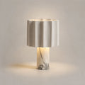 Scalloped Marble Table Lamp Ravella