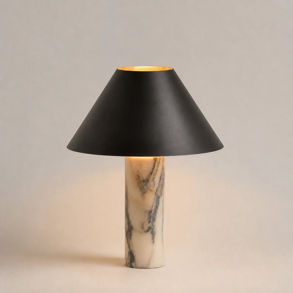 Marble Cone Table Lamp Serina