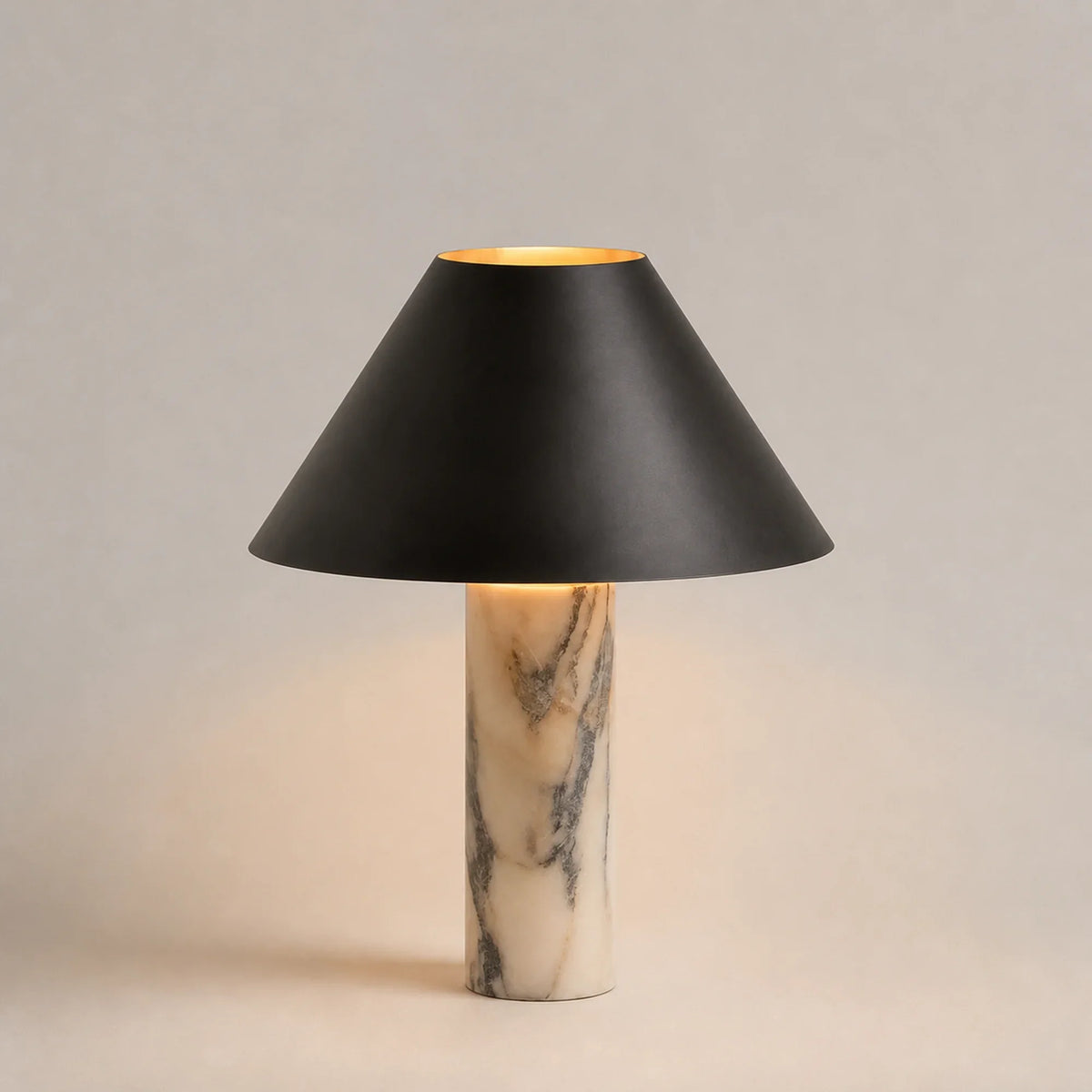 Marble Cone Table Lamp Serina