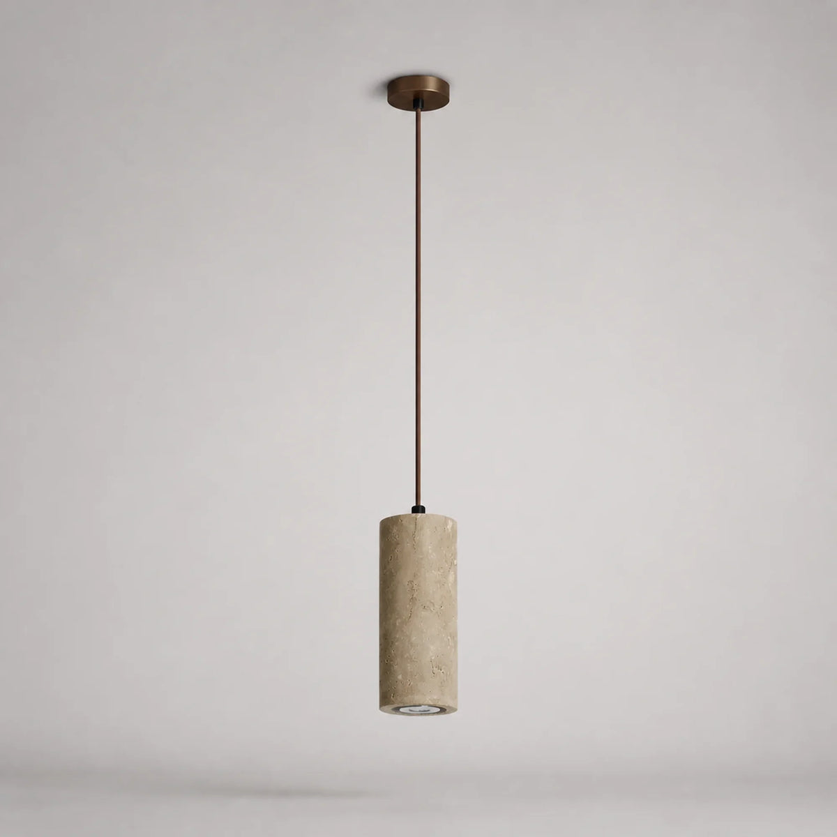 Travertine Stone Pendant Light Tavira