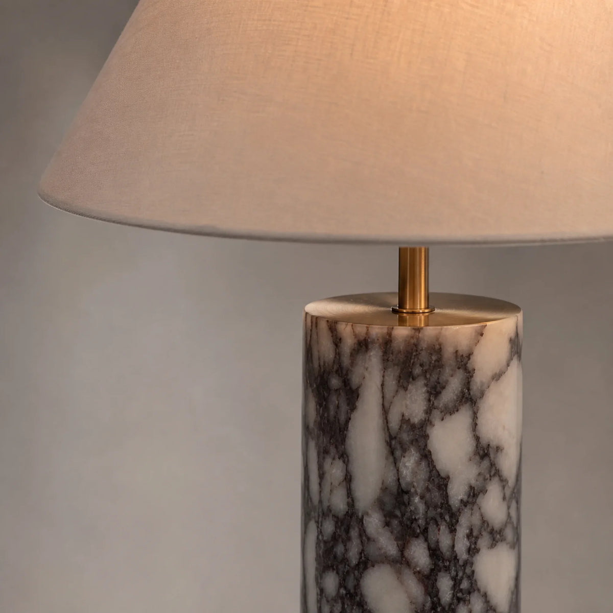 Marble Column Table Lamp Solene