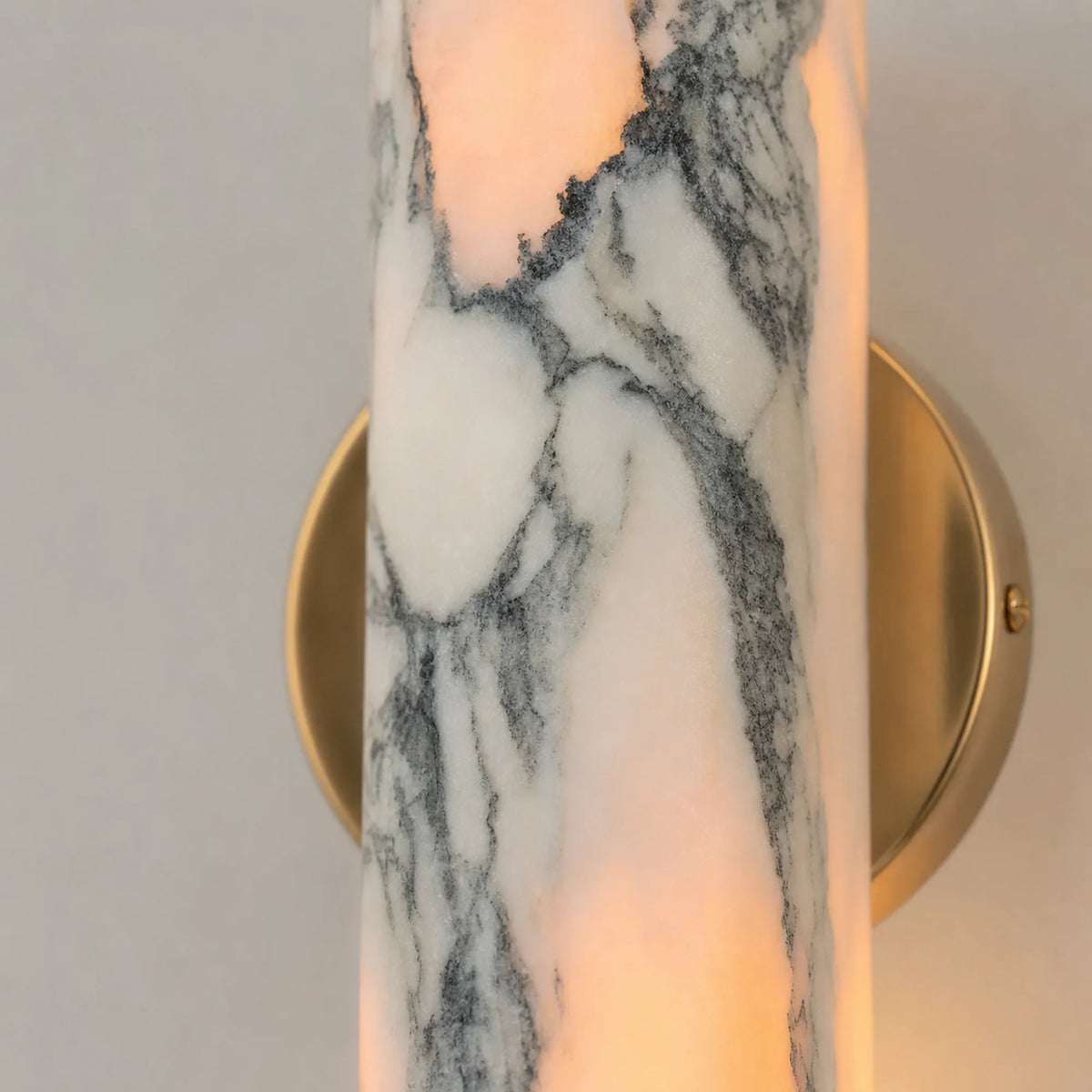 Marble Cylinder Wall Light Calira