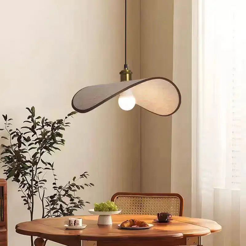 Pleated Fabric Pendant Light Balena