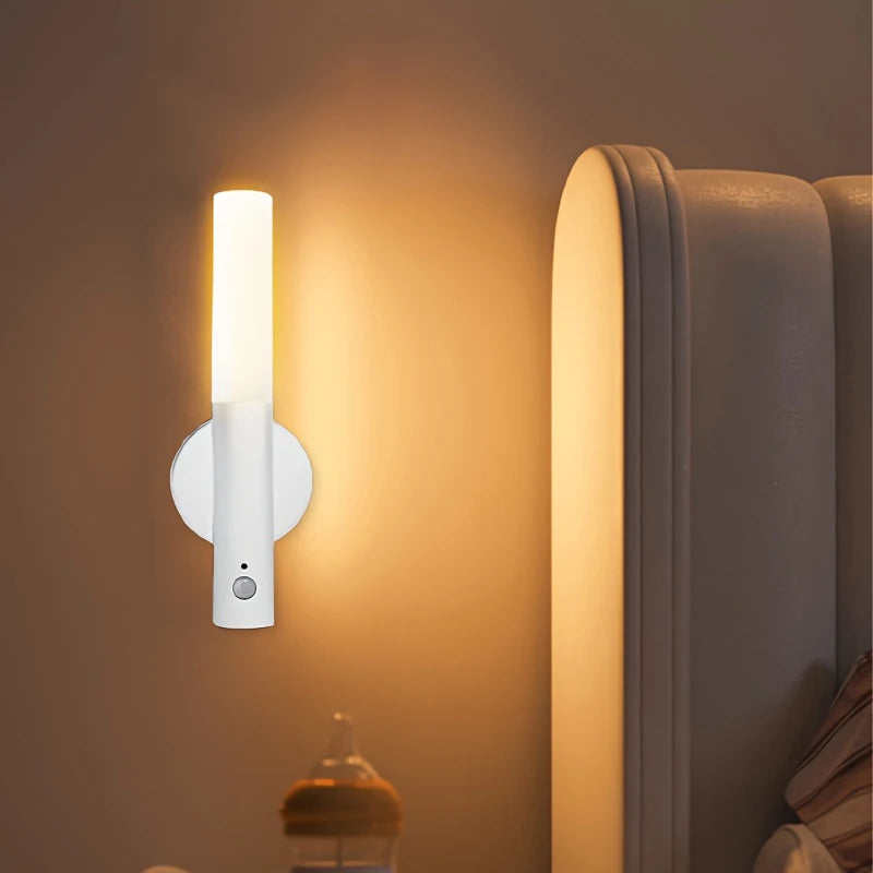 Walnut Rechargeable Wall Light Valnora
