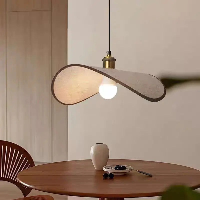 Pleated Fabric Pendant Light Balena