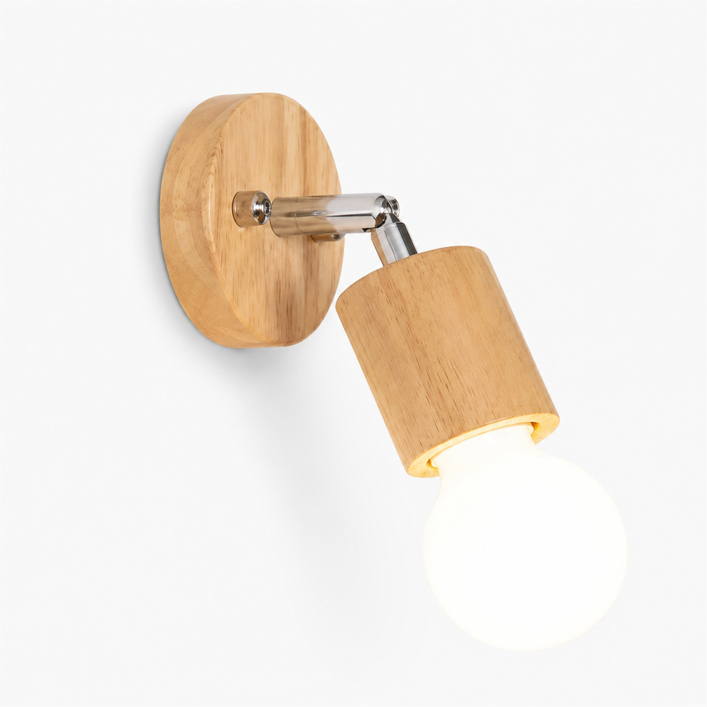 Nordic Wooden Rotating Ceiling Light Mara - Wall Lights | The Light Edition