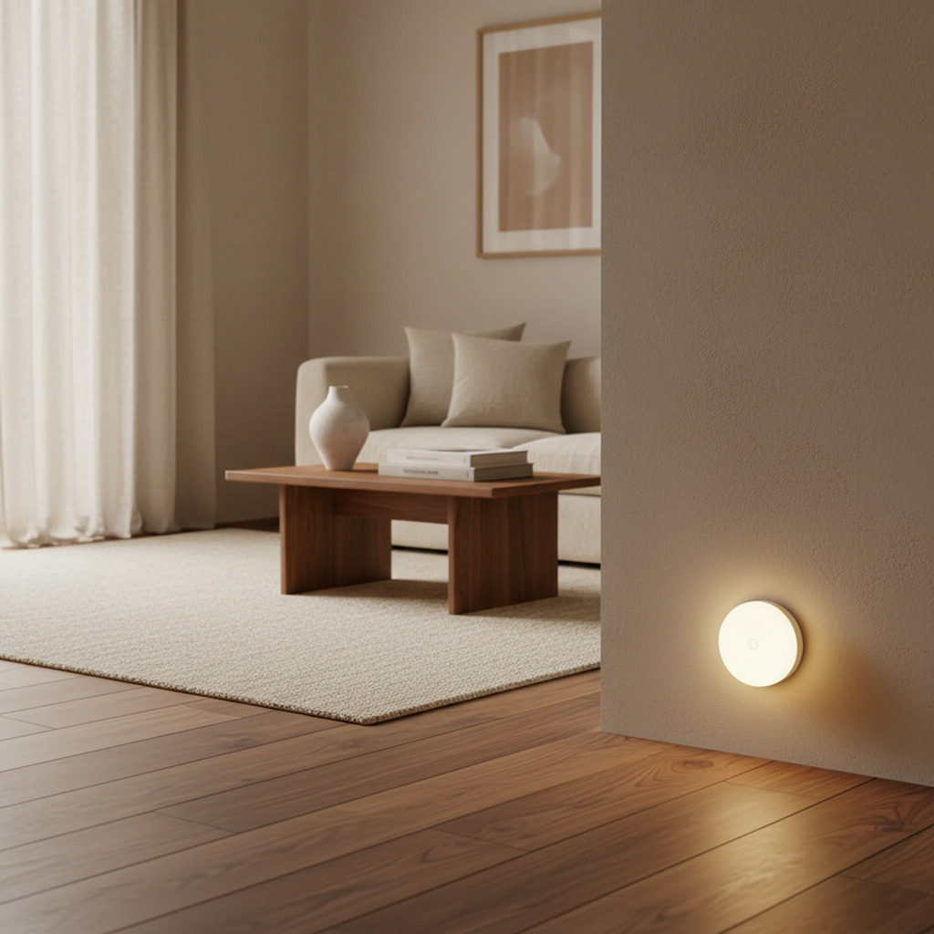 Round Motion Sensor Night Light Mirina - Wall Lights | The Light Edition