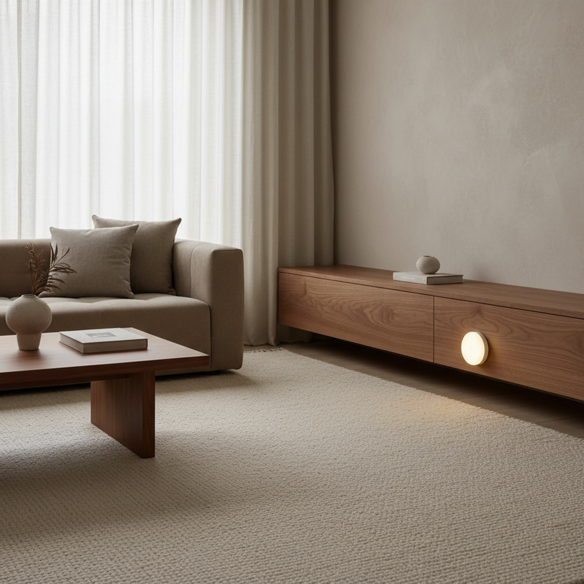 Round Motion Sensor Night Light Mirina - Wall Lights | The Light Edition