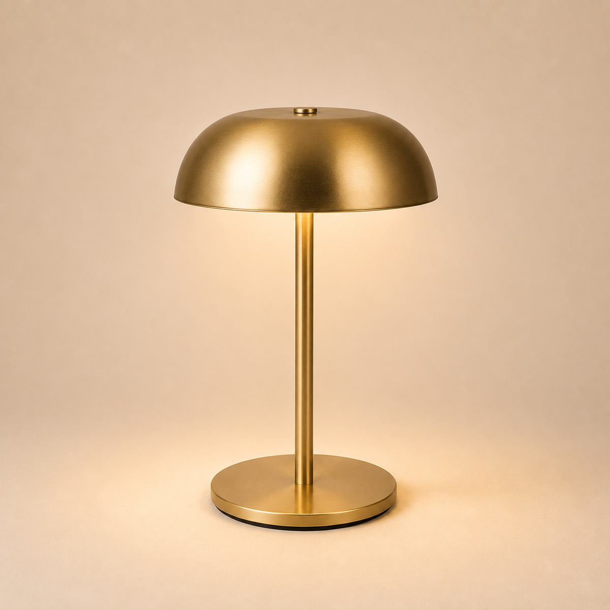 Rechargeable Metal Dome Table Lamp Celisa