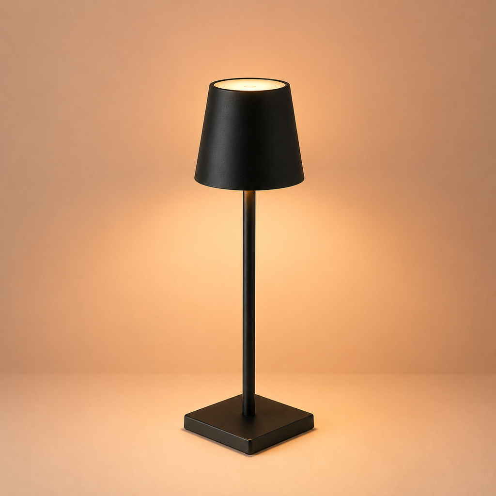 Rechargeable Slim Cone Table Lamp Doriva