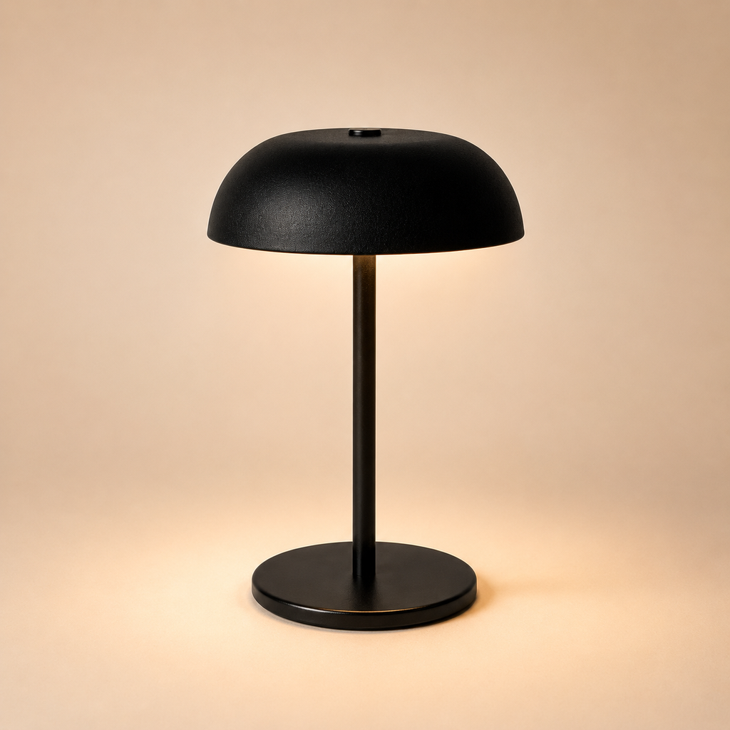 Rechargeable Metal Dome Table Lamp Celisa