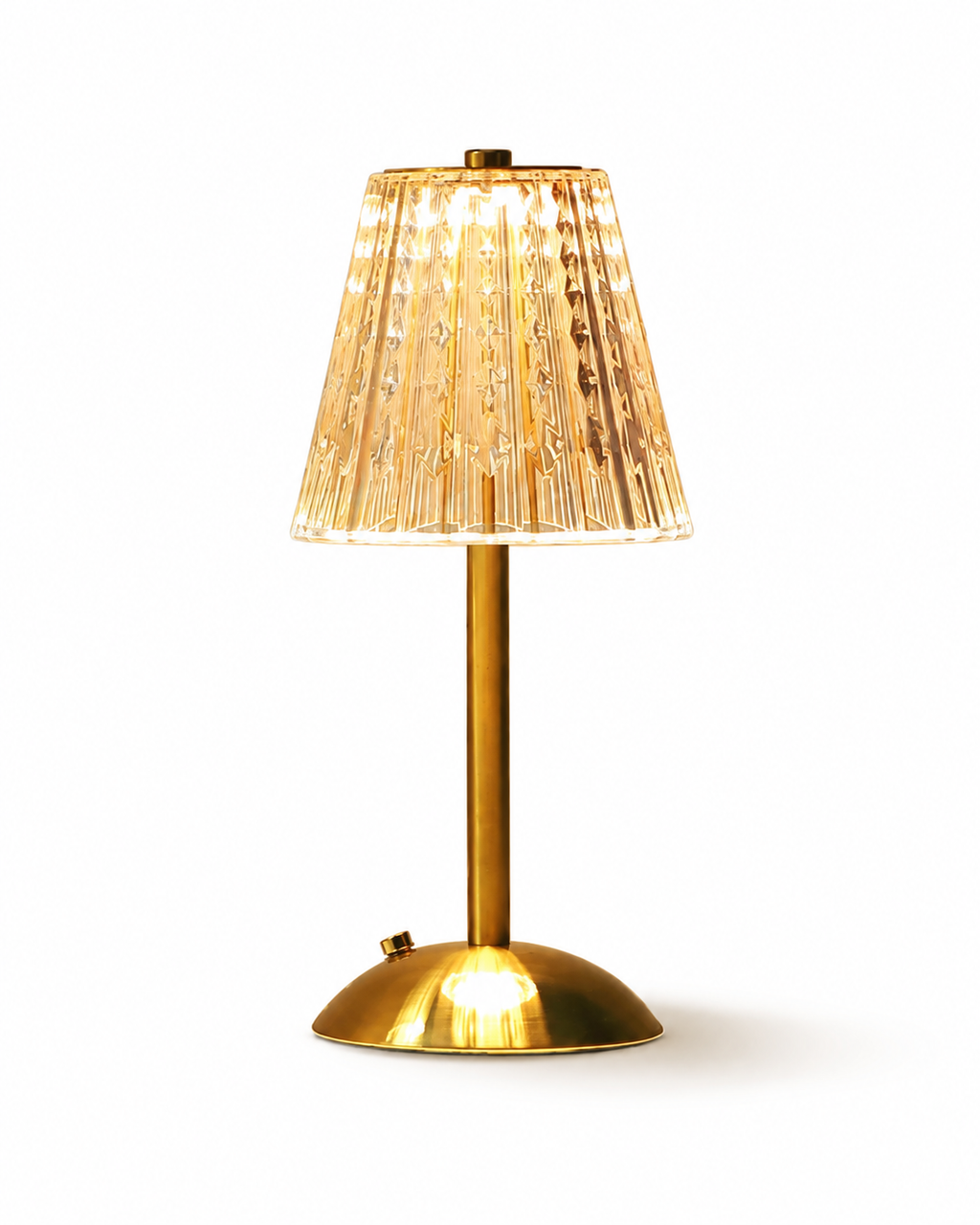 Crystal Cut Shade Table Lamp Orvina
