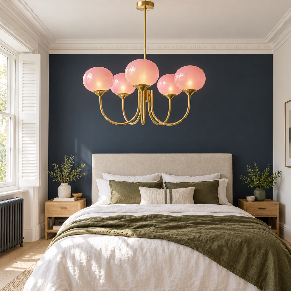 Moderne lysekrone Solira