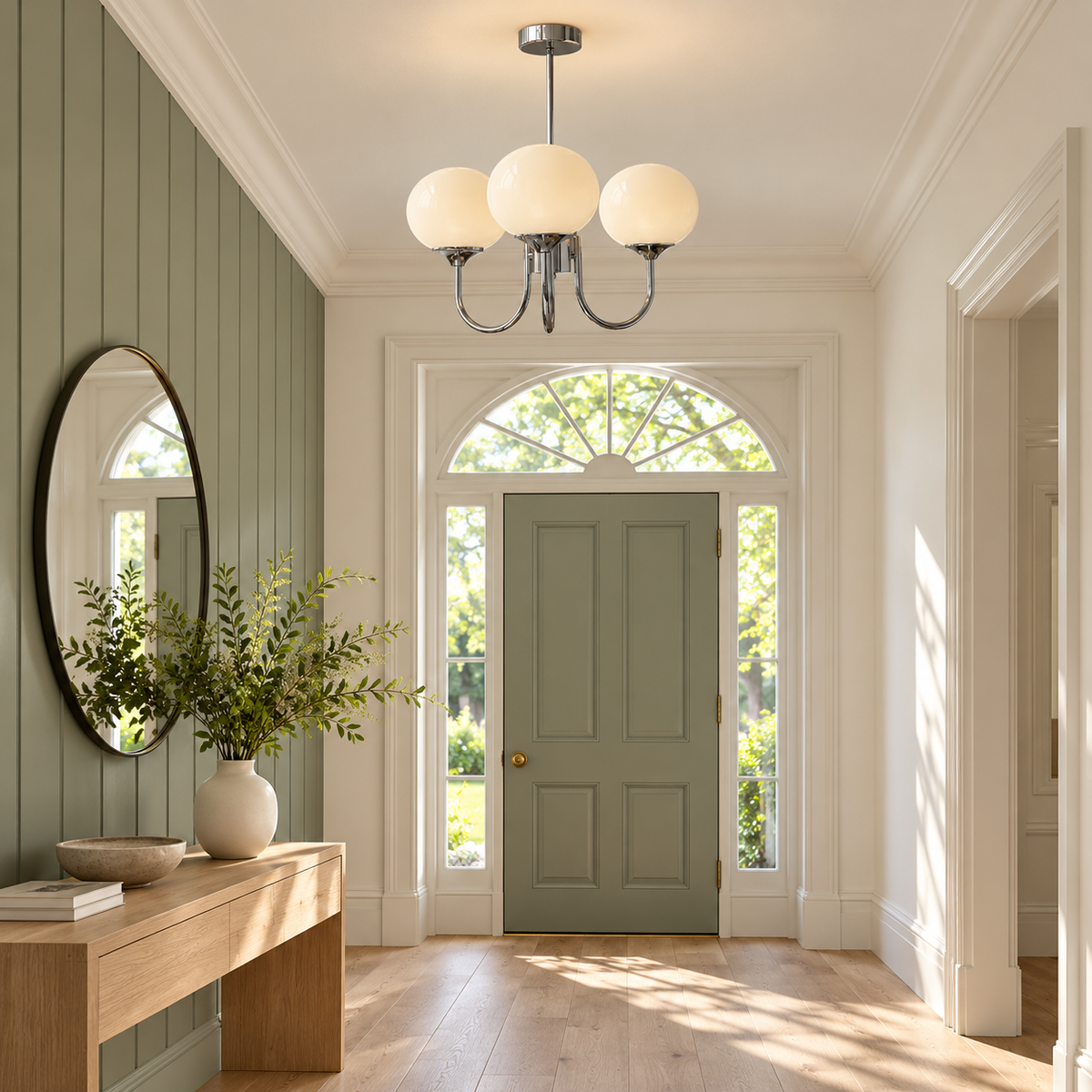 Moderne lysekrone Solira