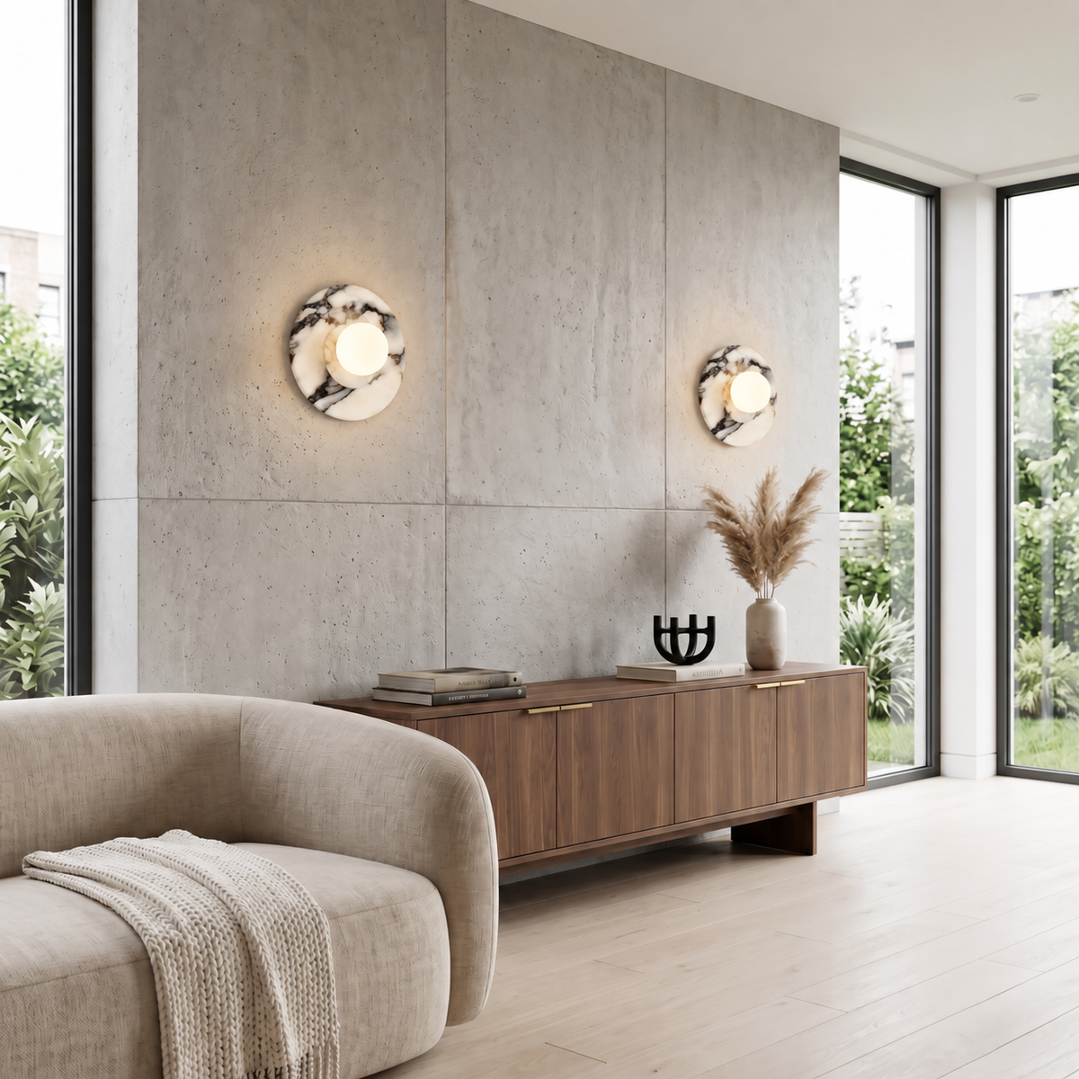 Callix Nordic Marble Wall Light, Mise en situation 007